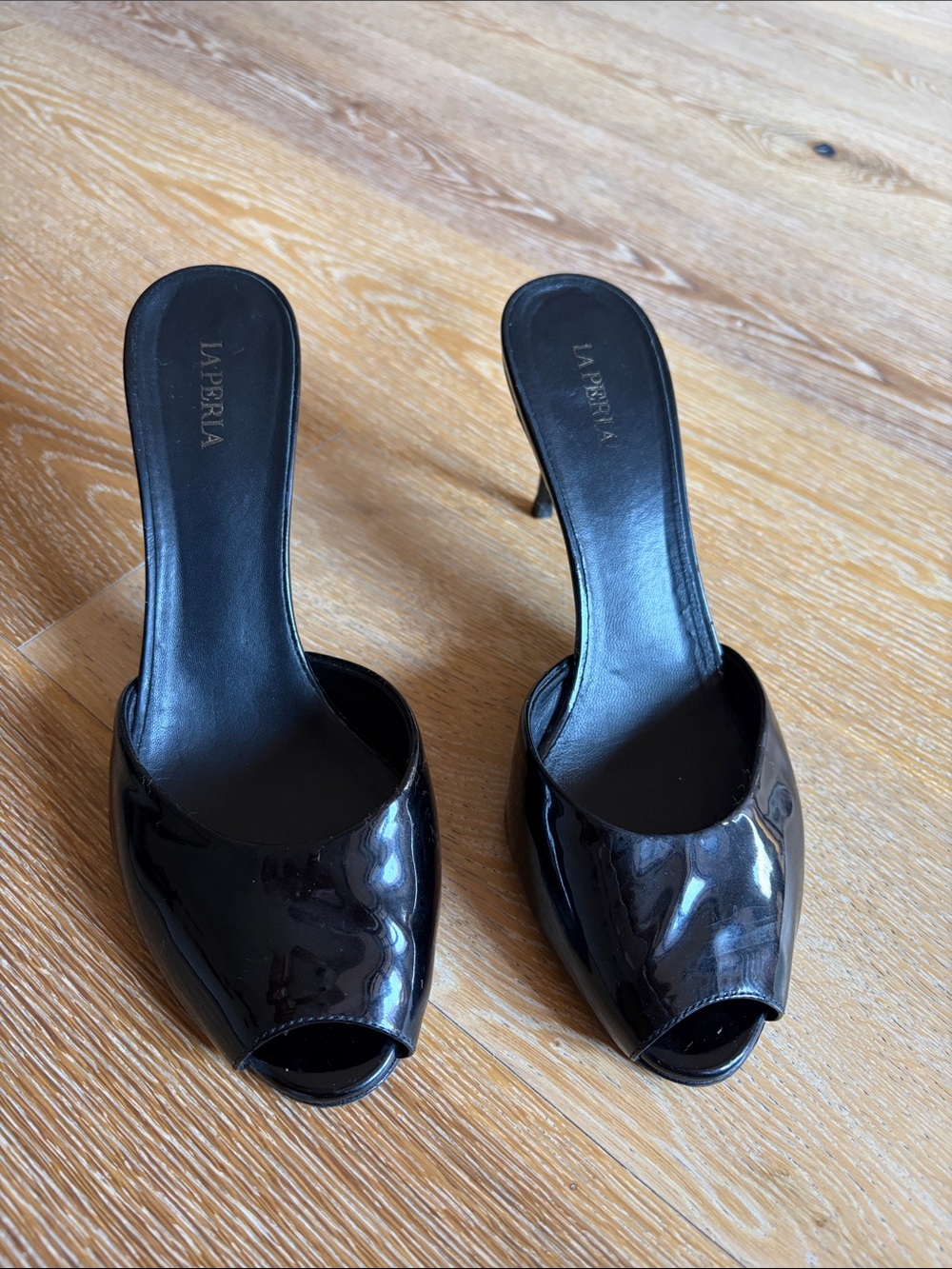 Giuseppe Zanotti for La Perla house shoes genuine leather